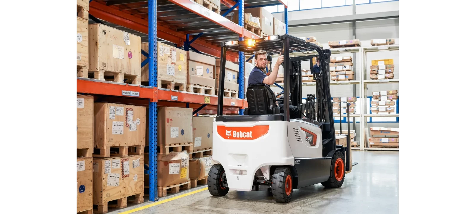 Electrostivuitor Bobcat Seria 7 Plus, 2.5 - 3.5 tone, 4 roți, B30X, B35X