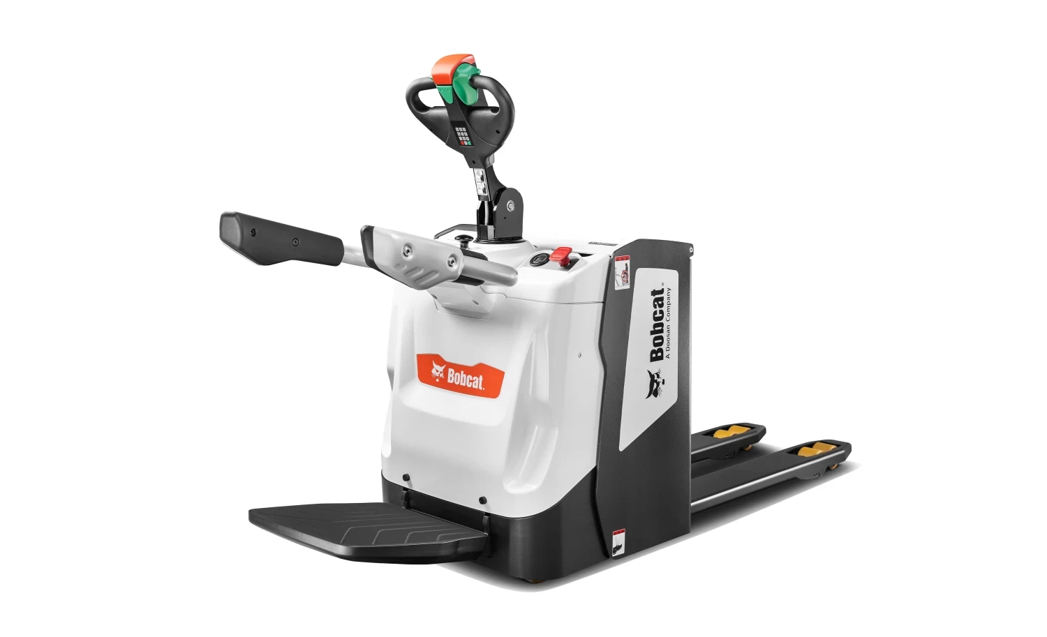Transpalet electric Bobcat, cu platformă, Seria 7, 2t, BPR20S-7